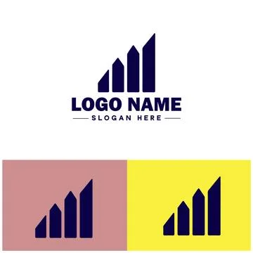 Line graph icon Line chart Line plot Line diagram flat logo sign symbol edi.. Ilustración de archivo