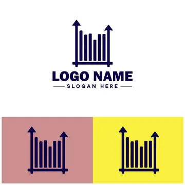Line graph icon Line chart Line plot Line diagram flat logo sign symbol edi.. 스톡 일러스트