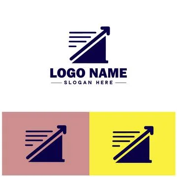 Line graph icon Line chart Line plot Line diagram flat logo sign symbol edi.. Ilustración de archivo