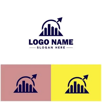 Line graph icon Line chart Line plot Line diagram flat logo sign symbol edi.. Ilustración de archivo