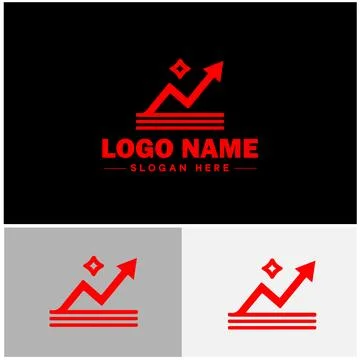 Line graph icon Line chart Line plot Line diagram flat logo sign symbol edi.. 스톡 일러스트
