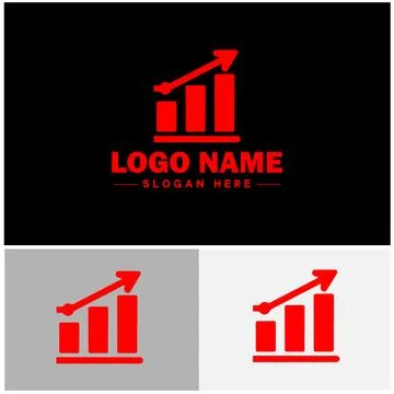 Line graph icon Line chart Line plot Line diagram flat logo sign symbol edi.. Ilustración de archivo