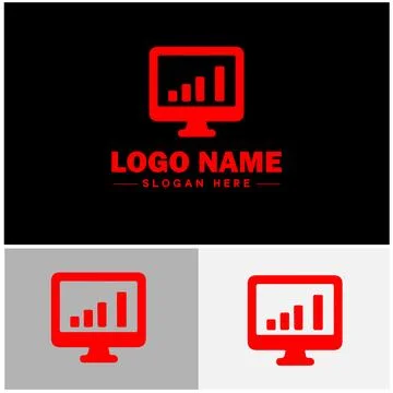 Line graph icon Line chart Line plot Line diagram flat logo sign symbol edi.. Ilustración de archivo