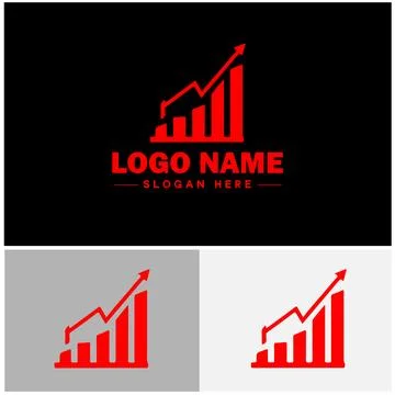 Line graph icon Line chart Line plot Line diagram flat logo sign symbol edi.. Ilustración de archivo