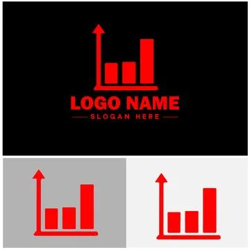 Line graph icon Line chart Line plot Line diagram flat logo sign symbol edi.. Ilustración de archivo
