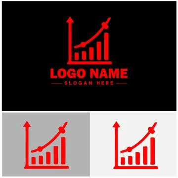 Line graph icon Line chart Line plot Line diagram flat logo sign symbol edi.. 스톡 일러스트