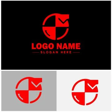 Line graph icon Line chart Line plot Line diagram flat logo sign symbol edi.. Ilustración de archivo