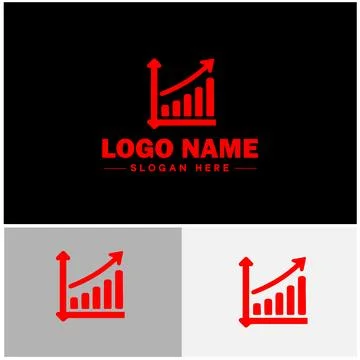 Line graph icon Line chart Line plot Line diagram flat logo sign symbol edi.. Ilustración de archivo