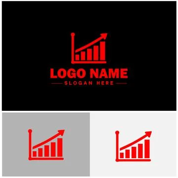 Line graph icon Line chart Line plot Line diagram flat logo sign symbol edi.. Ilustración de archivo