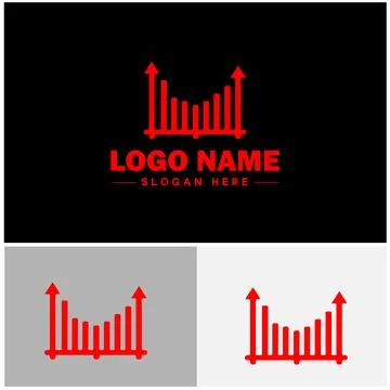 Line graph icon Line chart Line plot Line diagram flat logo sign symbol edi.. Ilustración de archivo