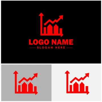 Line graph icon Line chart Line plot Line diagram flat logo sign symbol edi.. Ilustración de archivo