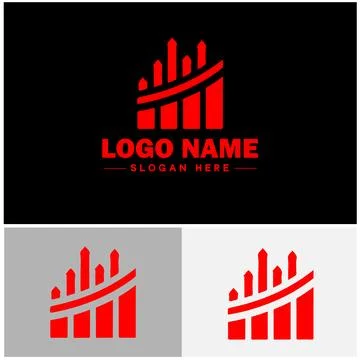 Line graph icon Line chart Line plot Line diagram flat logo sign symbol edi.. Ilustración de archivo