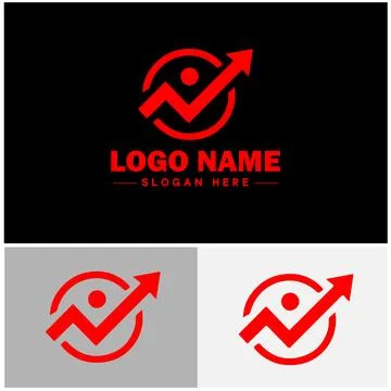 Line graph icon Line chart Line plot Line diagram flat logo sign symbol edi.. Ilustración de archivo