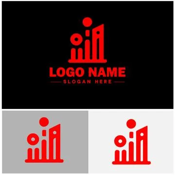 Line graph icon Line chart Line plot Line diagram flat logo sign symbol edi.. Ilustración de archivo