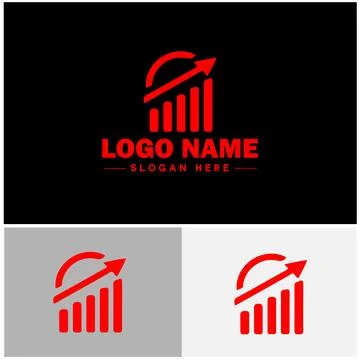 Line graph icon Line chart Line plot Line diagram flat logo sign symbol edi.. Ilustración de archivo