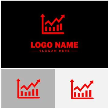 Line graph icon Line chart Line plot Line diagram flat logo sign symbol edi.. Illustrazione stock