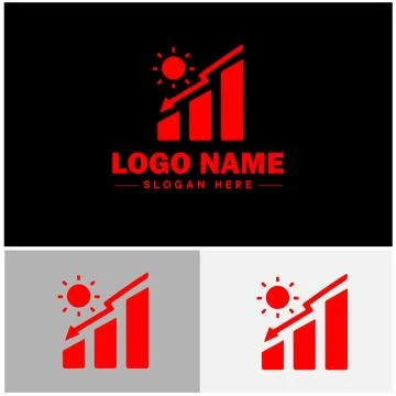 Line graph icon Line chart Line plot Line diagram flat logo sign symbol edi.. Ilustración de archivo