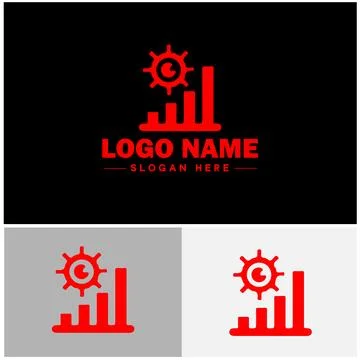 Line graph icon Line chart Line plot Line diagram flat logo sign symbol edi.. Ilustración de archivo