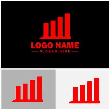 Line graph icon Line chart Line plot Line diagram flat logo sign symbol edi.. Ilustración de archivo