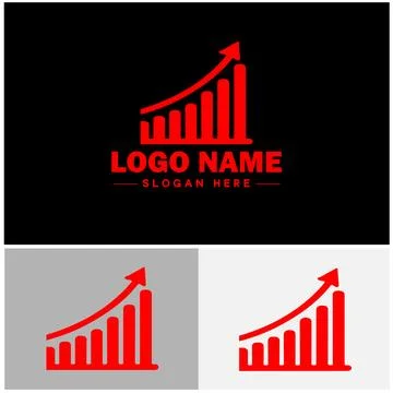 Line graph icon Line chart Line plot Line diagram flat logo sign symbol edi.. Ilustración de archivo