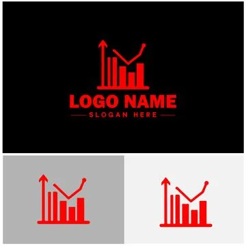 Line graph icon Line chart Line plot Line diagram flat logo sign symbol edi.. Ilustración de archivo