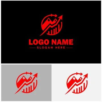 Line graph icon Line chart Line plot Line diagram flat logo sign symbol edi.. Ilustración de archivo