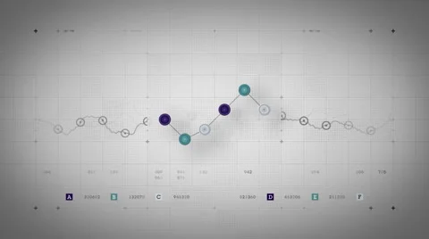 Line Graph Loop Cool Lite Stock Footage 47922566