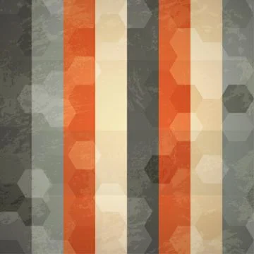 Line grunge seamless pattern Stock Illustration