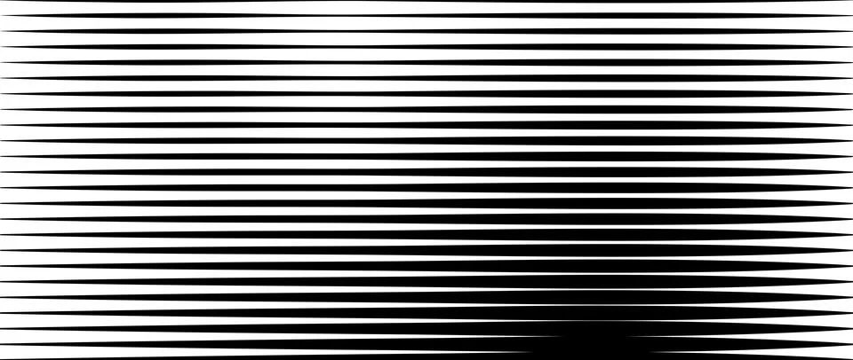 Line halftone gradient texture. Vibrating horizontal gradation background Illustrazione stock