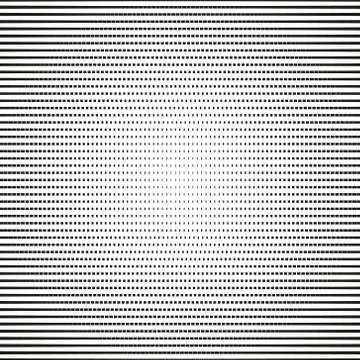 Line halftone pattern with gradient effect. Gorizontal lines. 스톡 일러스트