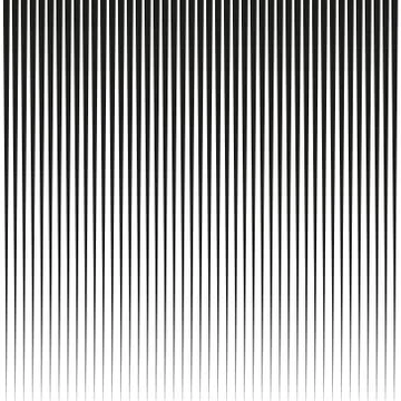 Line halftone pattern with gradient effect. Stock Illustration