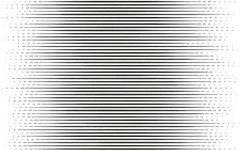 Line halftone pattern with gradient effect. Stock Illustration
