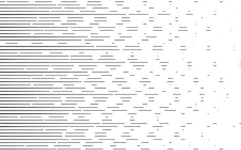 Line halftone pattern with gradient effect. Stock Illustration