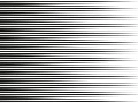 Line halftone pattern with gradient effect. Gorizontal lines. Illustrazione stock