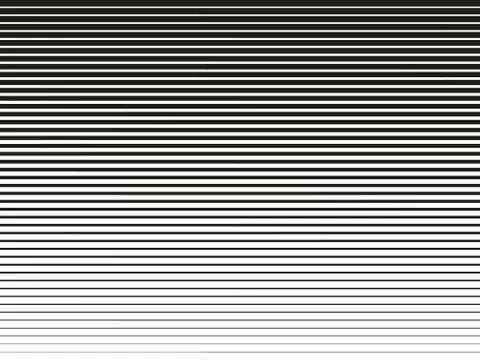 Line halftone pattern with gradient effect. Gorizontal lines. Illustrazione stock