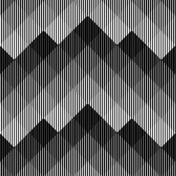 Line halftone pattern Stock Illustration