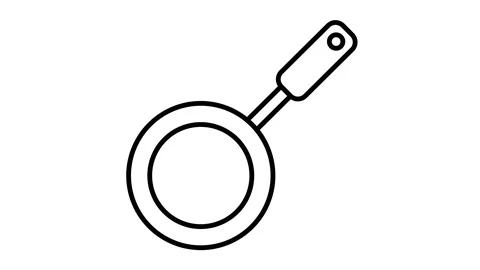 Line icon animation pan Stock Footage 103822420