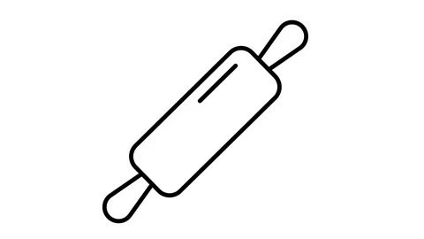 Line icon animation roller Stock Footage 103823326