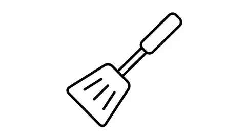 Line icon animation turner Stock Footage 103822545