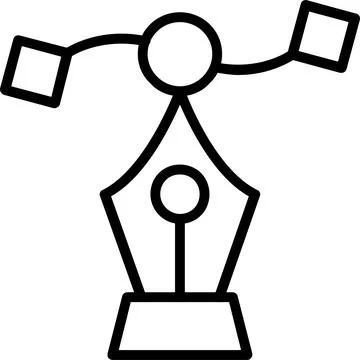 Line Icon Design Stock-Illustration