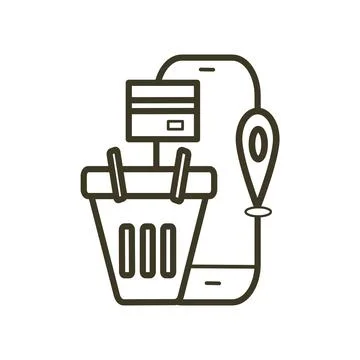 Line icon Stock Illustration