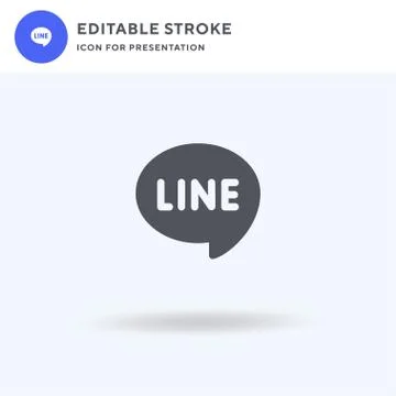 Line icon vector, filled flat sign, solid pictogram isolated on white, logo Stock Illustration