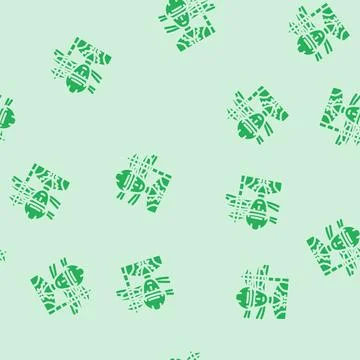 Line installer repairer glyph vector seamless pattern Stock Illustration