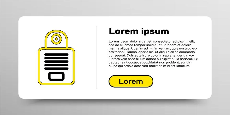 Line Intercom icon isolated on white background. Colorful outline concept. .. Stock Illustration