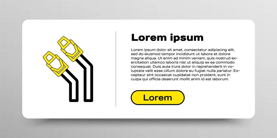 Line LAN cable network internet icon isolated on white background. Colorful Illustrazione stock