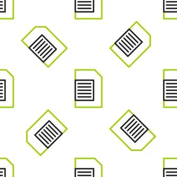 Line Laundry detergent for automatic wash machine icon isolated seamless pattern Stock Illustration