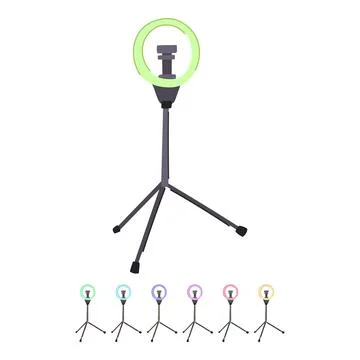 Line light ring vector cartoon graphic 스톡 일러스트