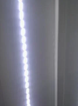 Line lights wallpaper with different elements Stock Photos