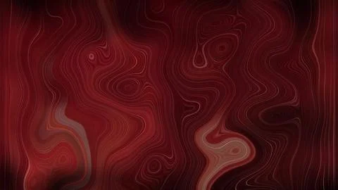 Line liquid wave red abstract background Stock Illustration