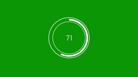 Line Loading 0 to 100 Progress Bar Animation with Transparent Background Stock Footage 316660484